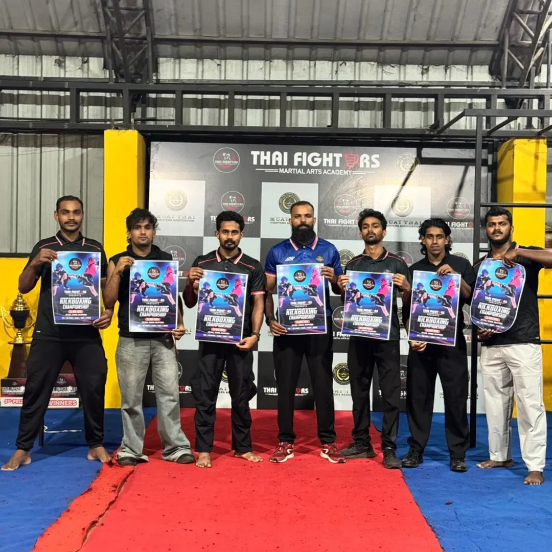 Fighters training at Thai Fighters